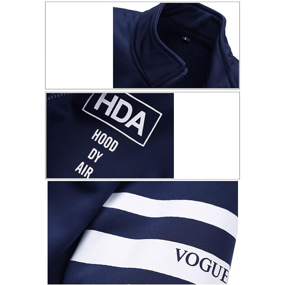 [Froyland] Sweat Top and Bottom Set, Men's, Brushed Lining, Sweatshirt, Top and Bottom, Parka, Jersey, Pants, Sports Setup