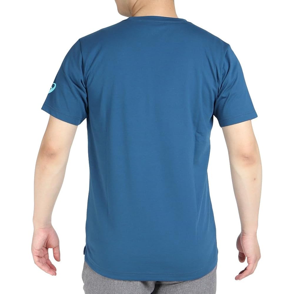 ASICS 2101A173 Men's Soccer Wear Dry Cotton Short Sleeve Shirt