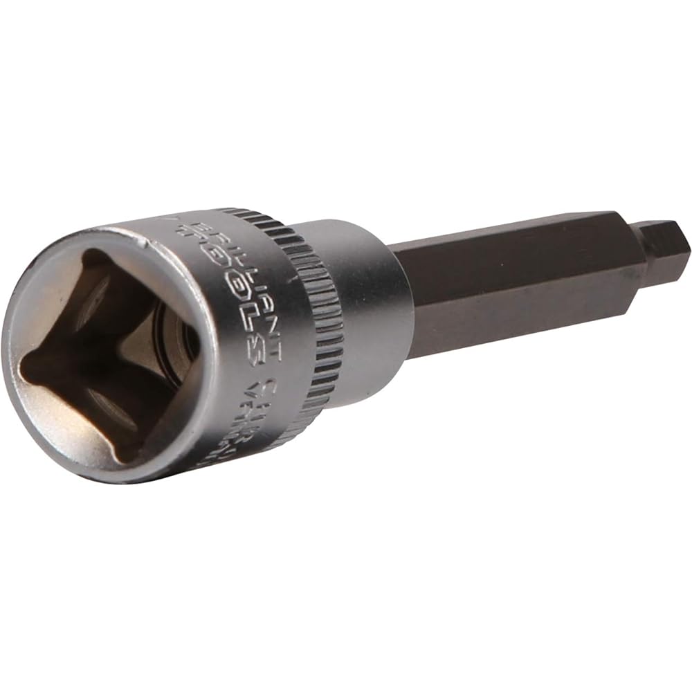 KS Tools 1/2" Hex Bit Socket Length 100mm 6mm BT022871