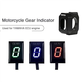 Speed Display Meter 1PC Motorcycle Bike 1-6 Lever Gear Display Indicator For Yamaha FZ6 FZS 600 FZ400 MT-03 YZF R6 R1 TDM 850 900
