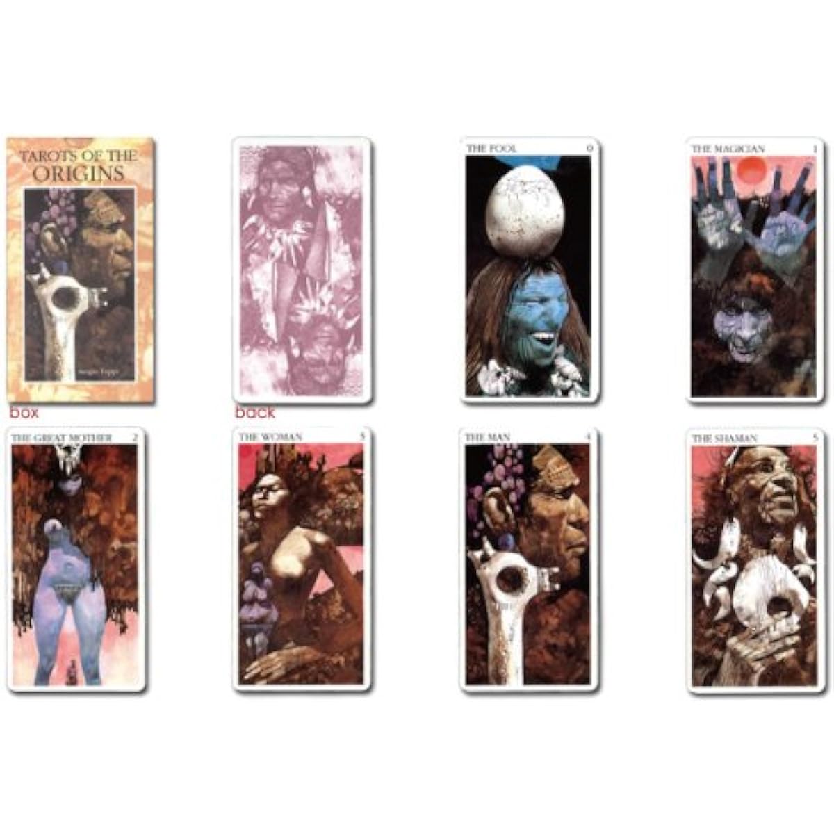 [Simple and powerful tarot cards] Tarot of Origin