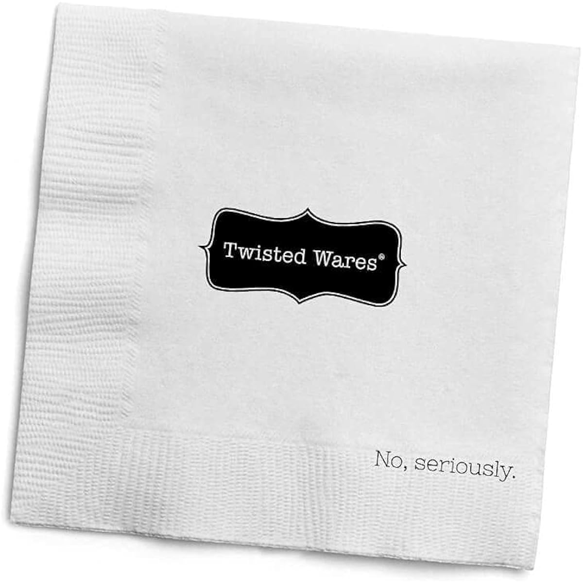 Twisted Wares - Funny Napkins - PLEASE LEAVE BY 9PM - Boutique Cocktail Napkins - Perfect for any Celebrations 5"X5" (20 Pack)