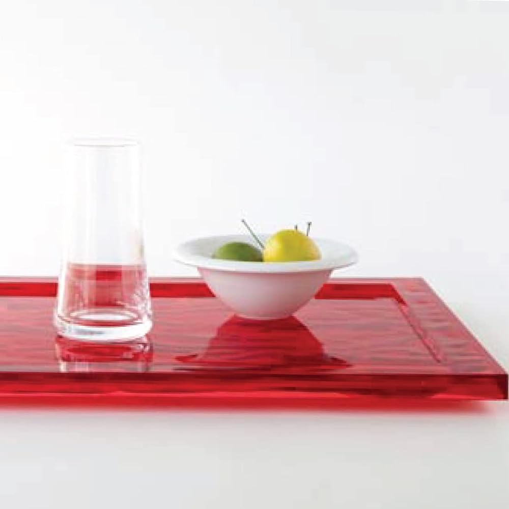 Kartell Tray Dune S W46/D32/H2.5(cm) Green SFAC-K1200-E2 Mario Bellini [Genuine domestic general agent]