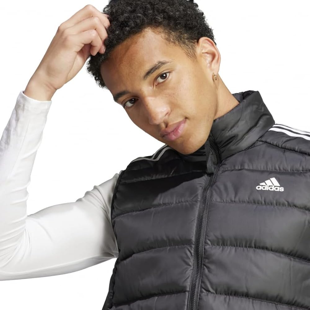 [Adidas] Down Vest Essentials 3 Stripes Light Down Vest Sportswear Men's