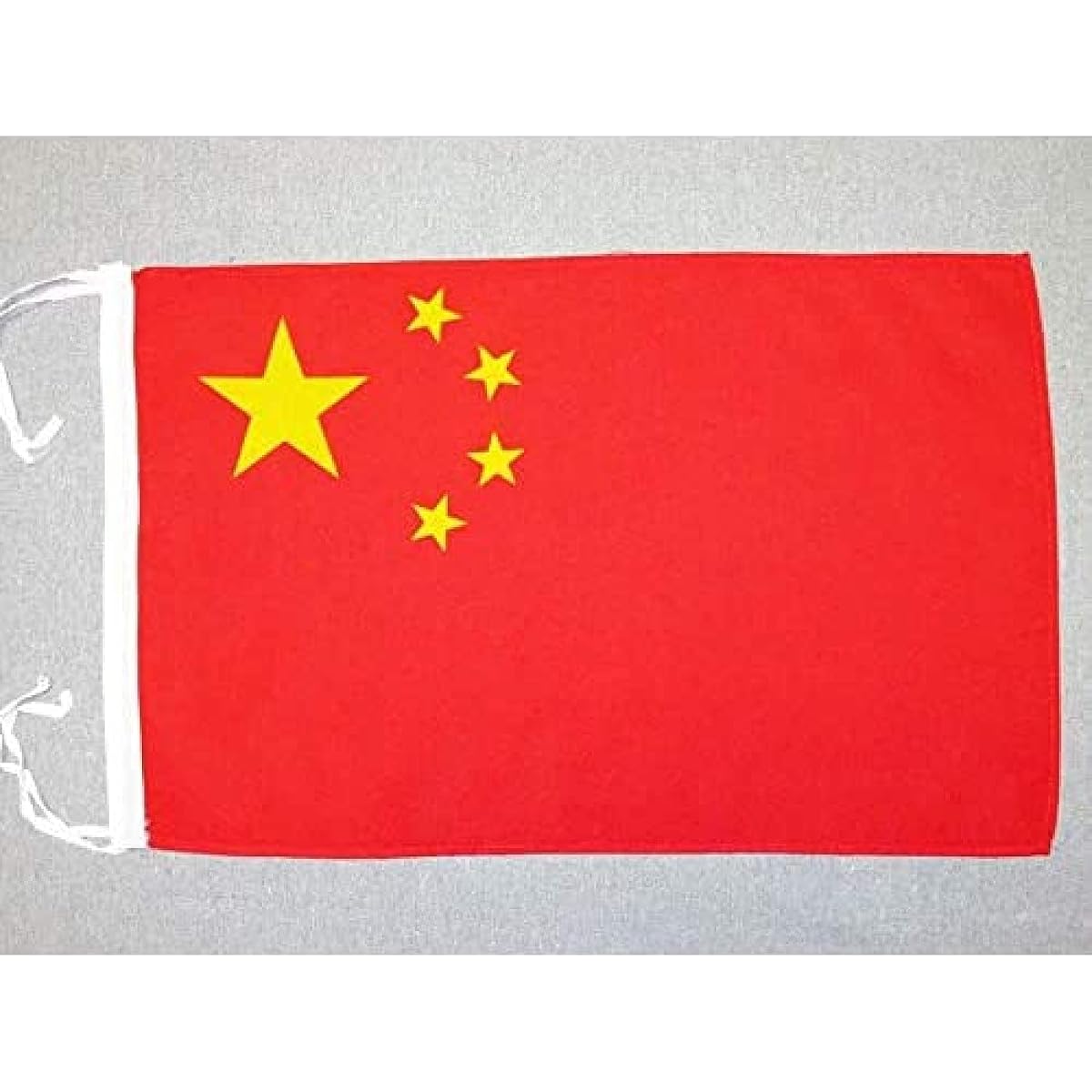 AZ Flag China Flag 18" x 12" Cord - China Small Flag 30 x 45cm - Banner 18 x 12"