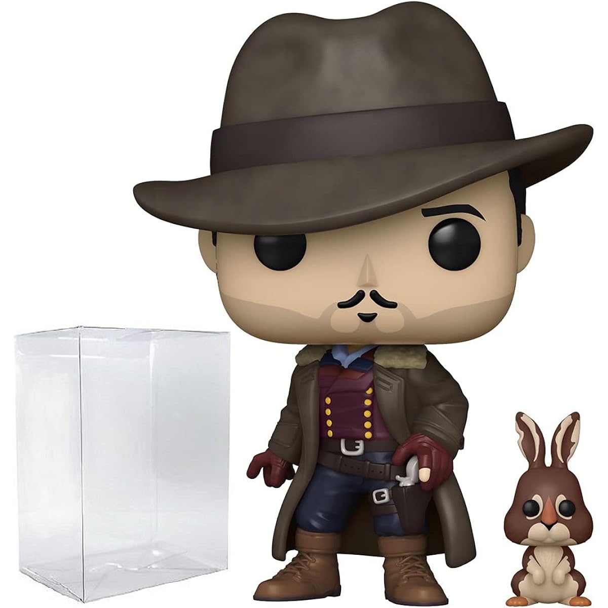 POP His Dark Materials - Lee Scoresby with Hester Funko Vinyl Figure (Includes Compatible Box Protector Case)