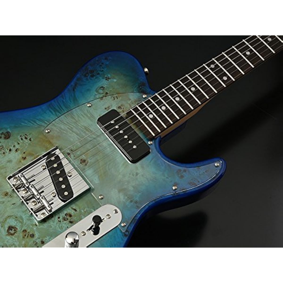 Bacchus Universe Series TACTICS-BP/R BL-B (Blue Burst) ・Bacchus/Ball Poplar Top Specification ・Telecaster Type