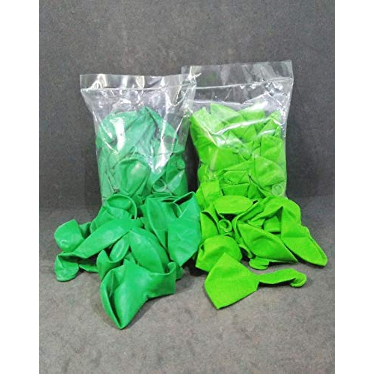 VINAYAKAMART® Color Balloons (Light Green & Dark Green) Pack of 100