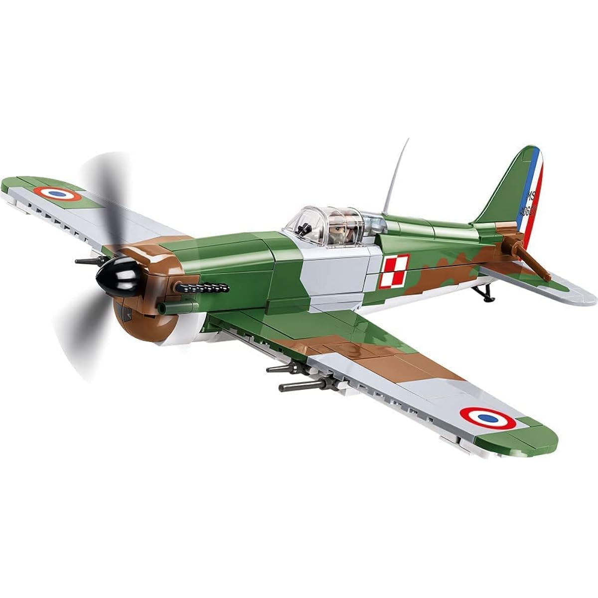 Cobi Historical Collection #5724 Morane-Saulnier MS406 (French Army) 1/32 scale