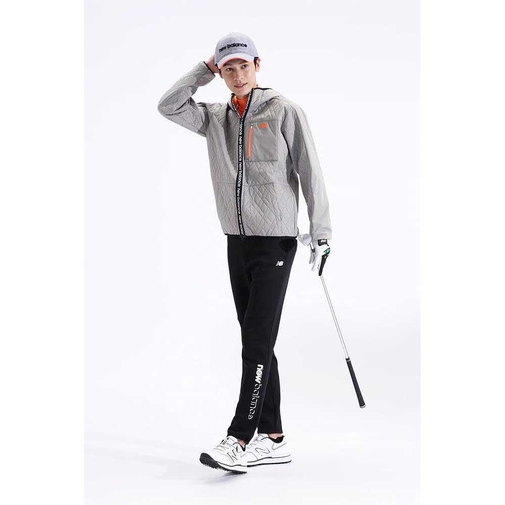 [New Balance] Men's Thermal Zip Up Parka (3D Diamond Quilt/Windproof/Stretch) / Golf Outerwear / 012-3220005