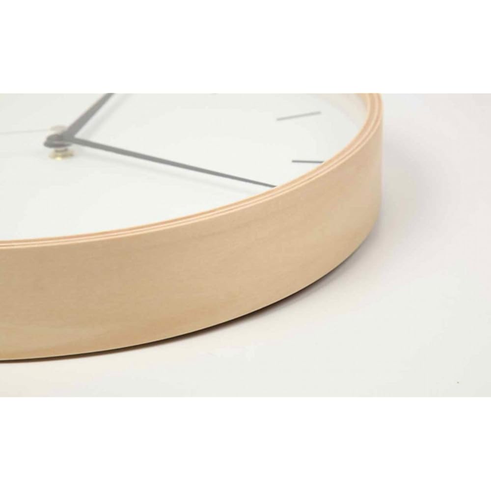 KATOMOKU radio clock km-15 series natural 304×304×50mm km-15N