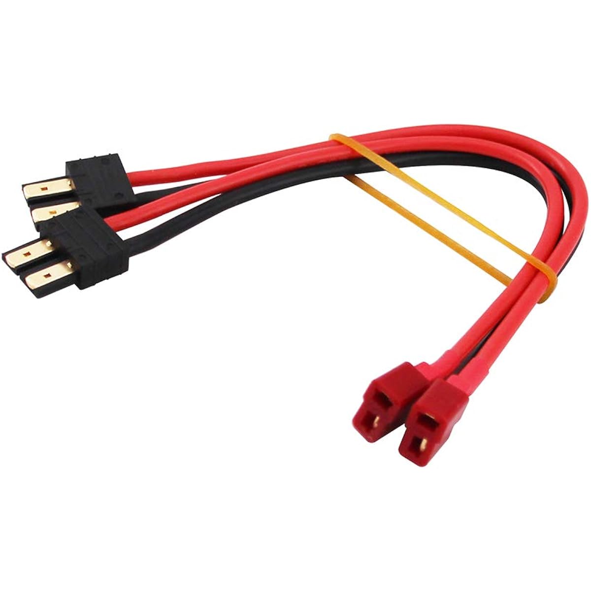 BDHI Deans Female to Traxxas Male T Plug TRX Charging Cable Adapter High Current LiPo (B136-2)