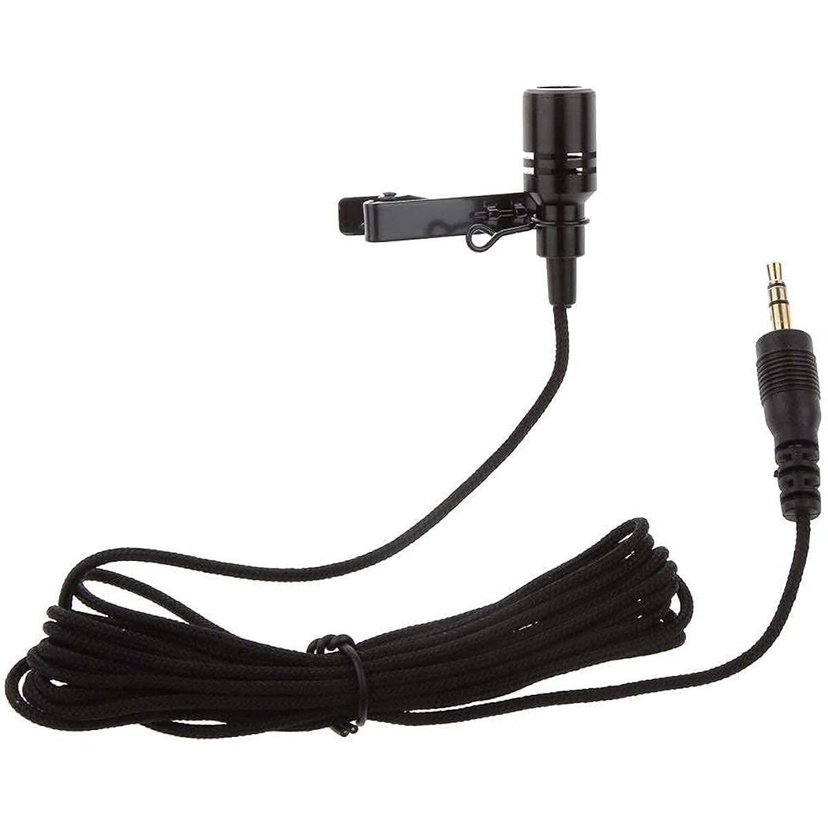Eyetech 3.5mm Clip Collar Microphone for Voice Recording Lapel Microphone Mobile