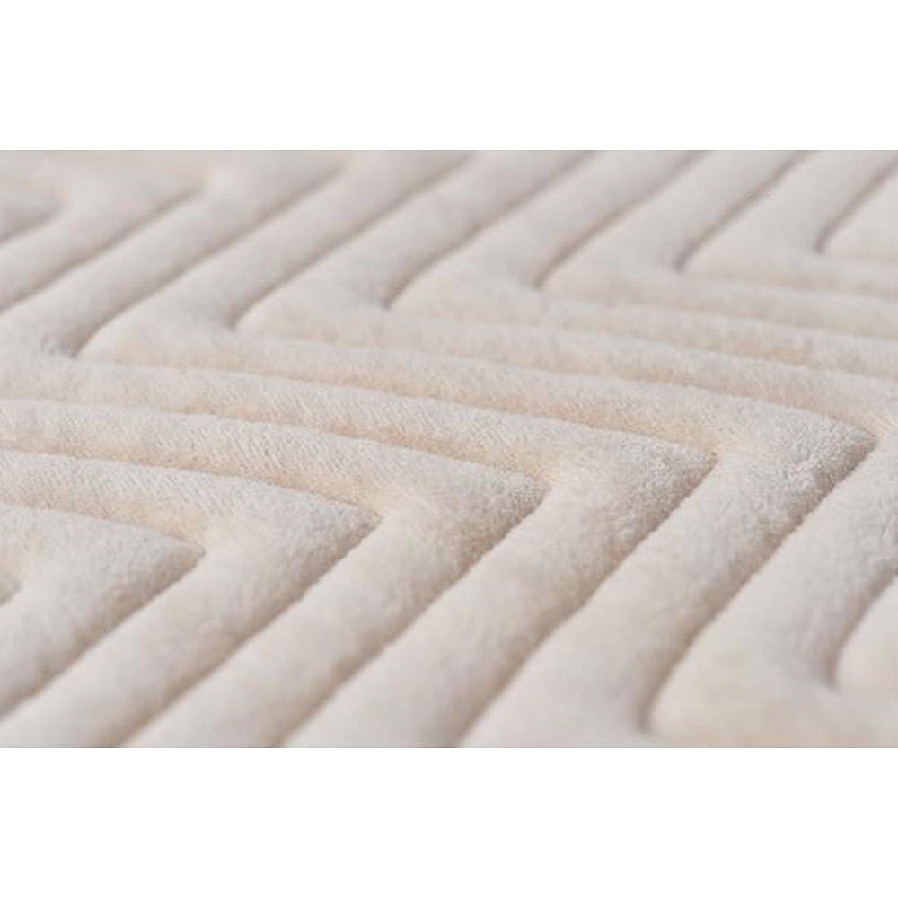 nishikawa [Nishikawa] (Outer pile part) 100% cotton sinker shirring soft bed pad double 140 x 205 cm 5C-PT6104D Beige