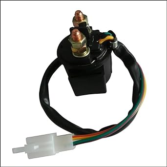 Motorcycle Starter Relay 1~8pcs ATV 50cc 125cc 150cc 250cc Gy6 Solenoid Relay Durable Motorcycle Start Relay Portable Motorcycle Electric Starter