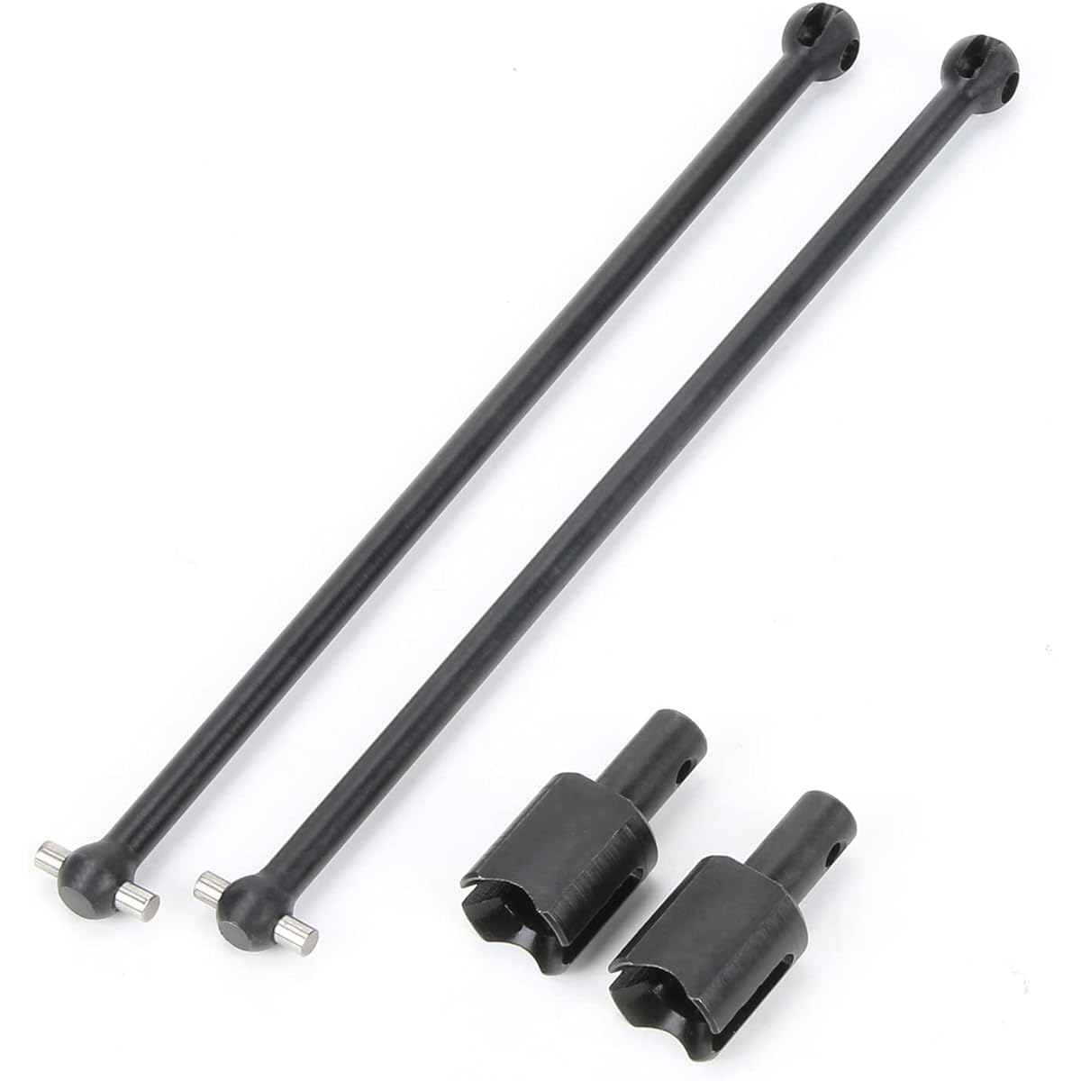 RCAWD 1/5 ARRMA Kraton & Outcast 8S Driveshaft 182mm Dogbone (6mm Bold) & Diff Outdrive & 4mm Pin Upgrade Hop-up Parts #ARA310926#ARA31091 Black