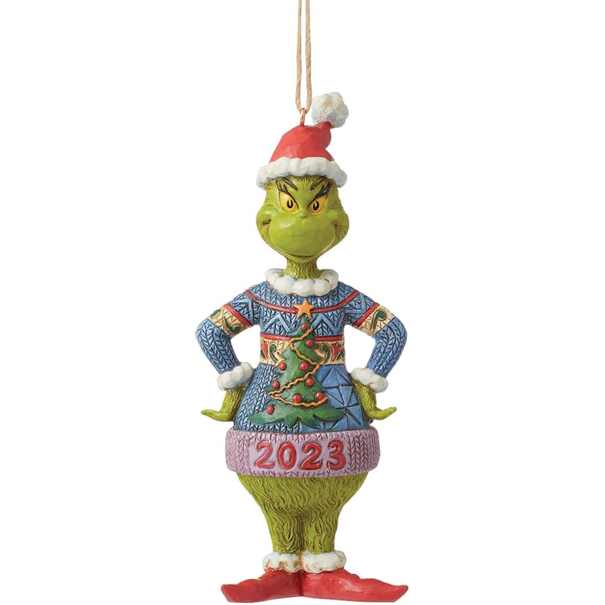 Jim Shore 6012707 2023 Dated Ornament 5.25"