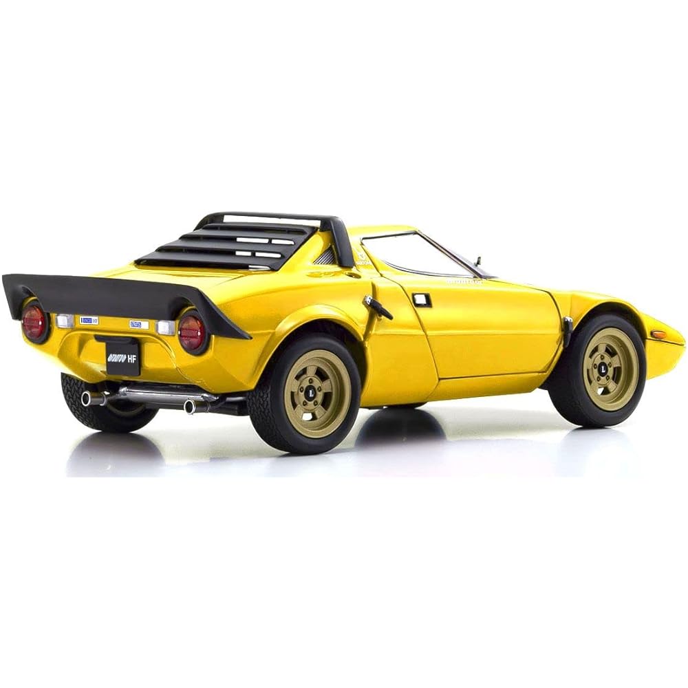 Kyosho Original 1/18 Lancia Stratos HF Yellow Finished Product KS08130Y Multicolor