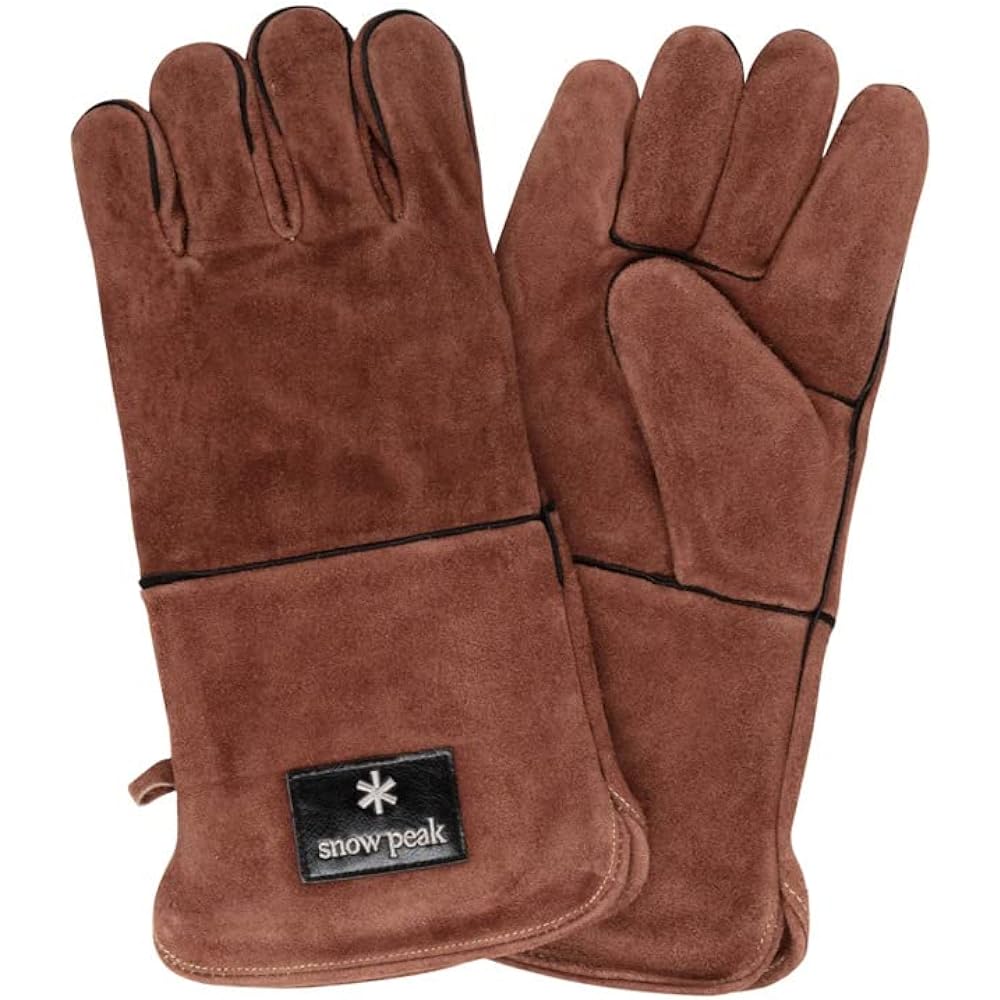 Snow Peak Fireside Gloves Brown UG-023BR