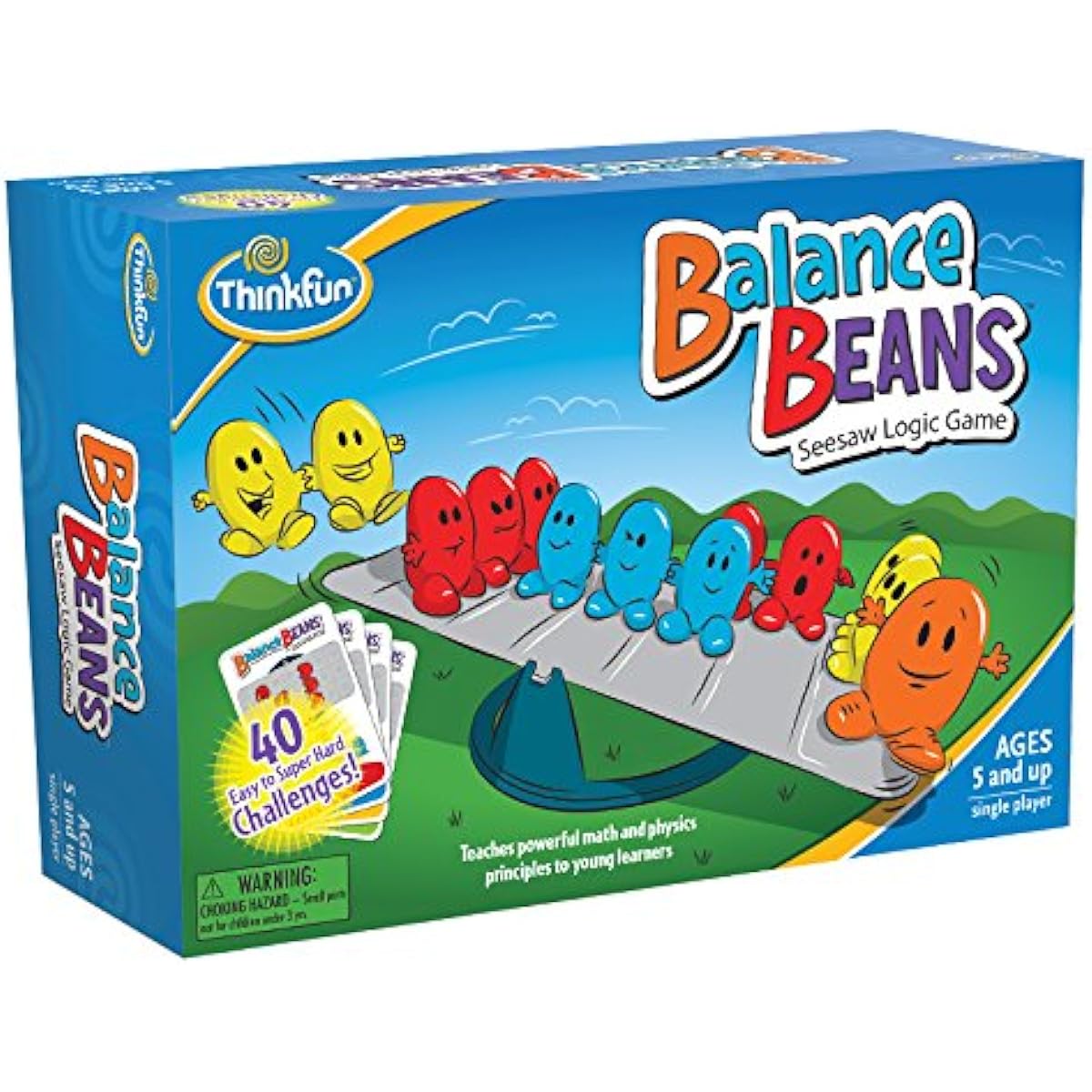 ThinkFun Balance Beans Math Game For Boys and Girls Age 5 and Up - A Fun, Pre-Algebra Game for Young Learners