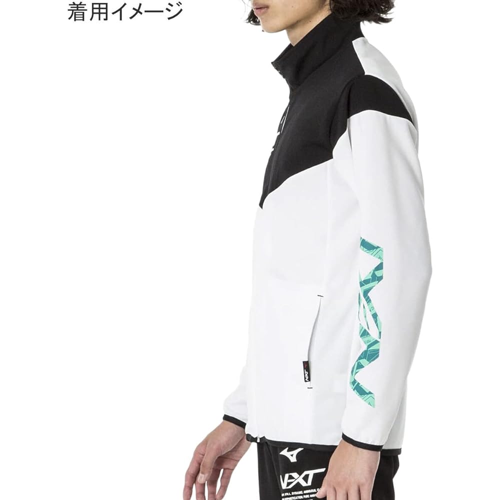 [Mizuno] Training Wear N-XT Warm-up Jacket Sweat Absorbent Quick Drying Slim Fit 32JCA210 Men's