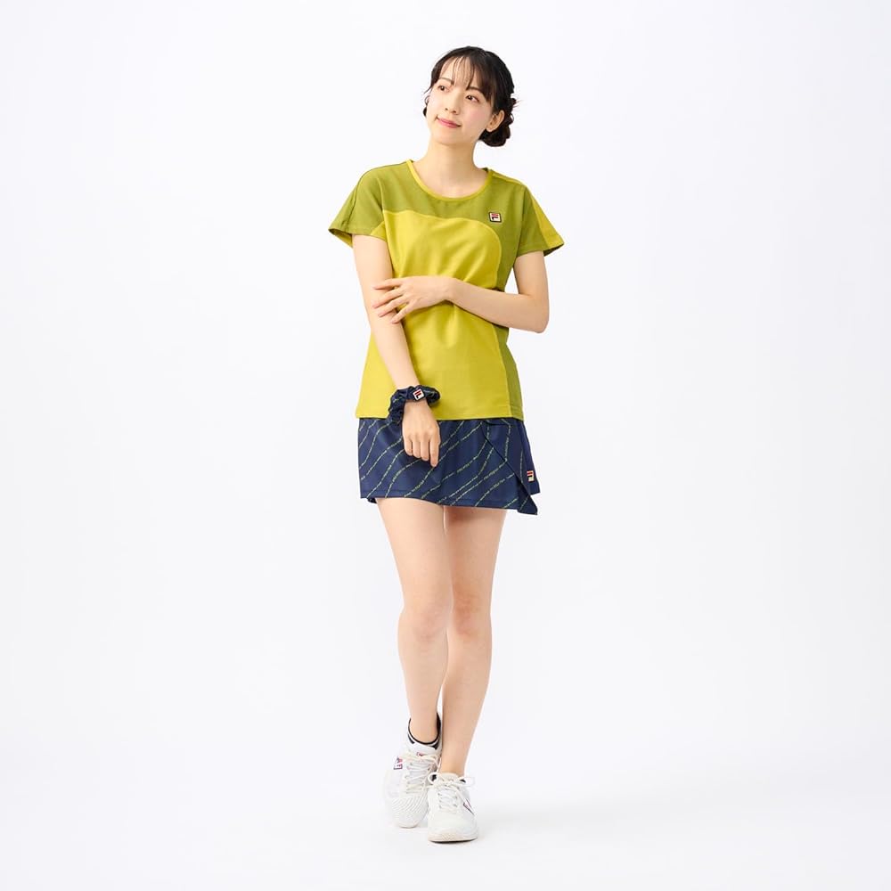 [Fila Tennis] Short Sleeve Shirt Game Shirt VL2710 Women's