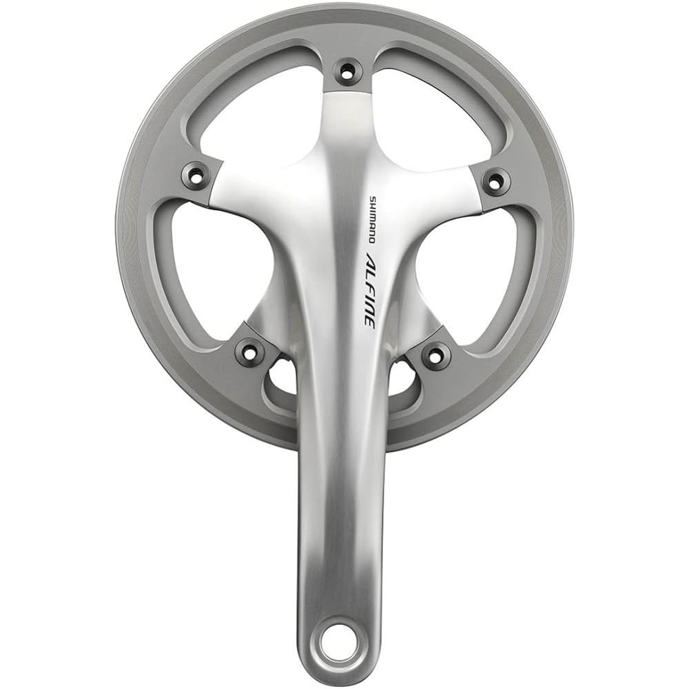 SHIMANO ALFINE FC-S501 Single Guard Crankset (with BB)