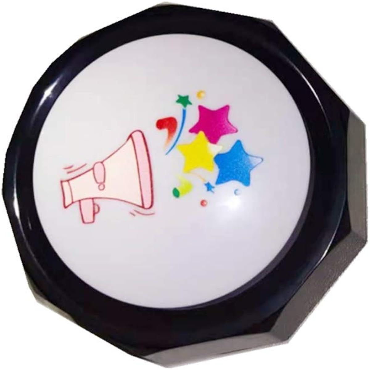 Neutral Boss Key Horn Button - Air Horn Sound Effect Button Hip Hop Rap Talking Button DJ Horn Sound Effect - Funny Gag Gift (Batteries Included)