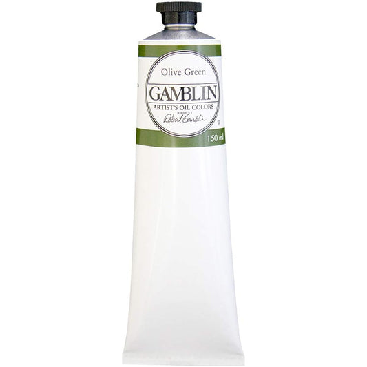 Gamblin - Artist Grade Oil Color - 150ml Jumbo Tube - Olive Green