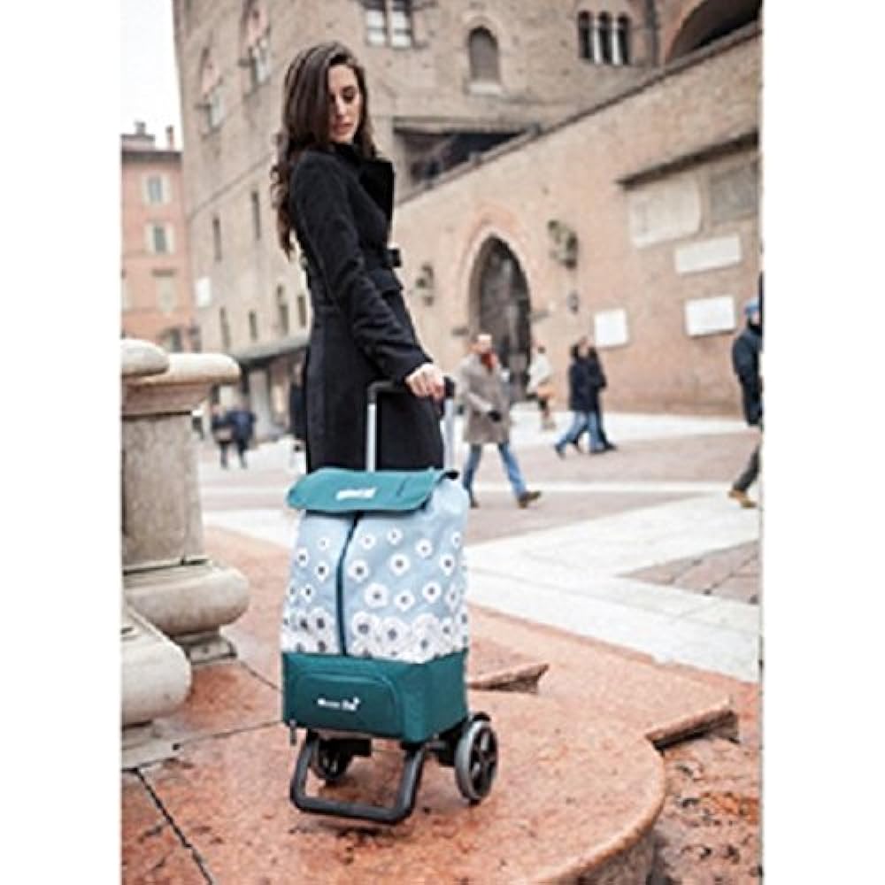 [Regular Imported Product] Metex GIMI 5 Height Adjustment Shopping Cart Kangoo Gray GIMKA-GY Body: 41 x 36 x 102.5cm [Stored: 41 x 18 x 78cm], Bag: 37 x 29 x 54cm