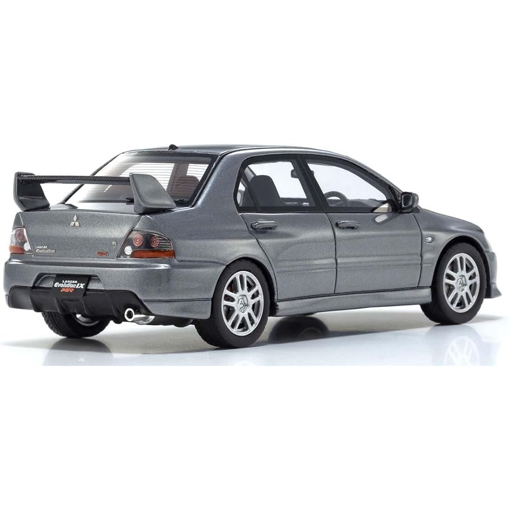 Kyosho Original 1/43 Mitsubishi Lancer Evolution IX MR Gray Finished Product KSR43111GR