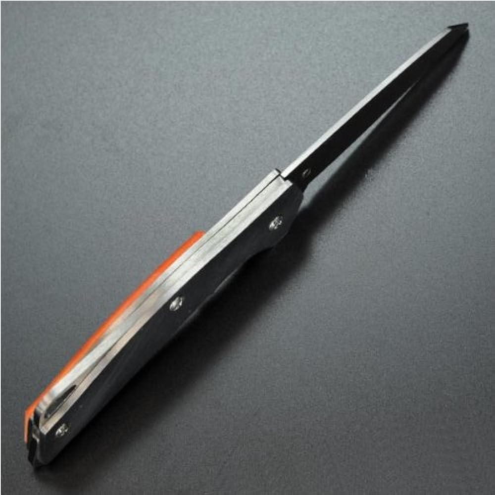 G Sakai Folding Knife Kojiro Itto Style Orange