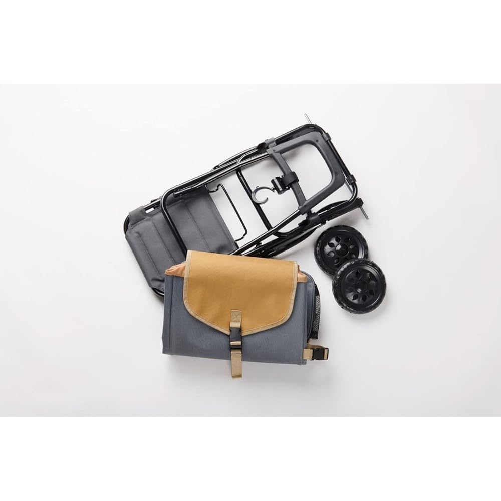 Rep Cocoro Shopping Cart Cocoro Molly Cart Chair Gray 40L with Chair Luggage Hook Foldable Plastic Bottle Storage Cold/Heat Eco Bag Shopping Stylish Cute Simple Convenient Compact Lightweight Camping Sports Day Cherry Blossom Viewing Sports Day 438961