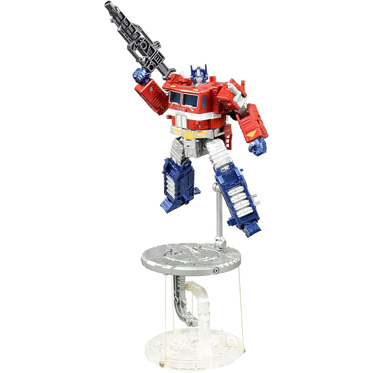 Transformers Anti-Gravity Pedestal Tenseg Base Optimus Prime Set