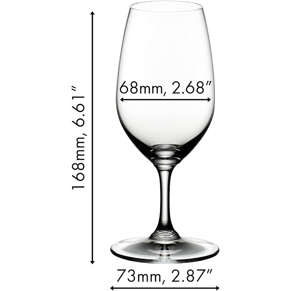 [Genuine] RIEDEL Wine Glass Pair Set Vinom Port 240ml 6416/60