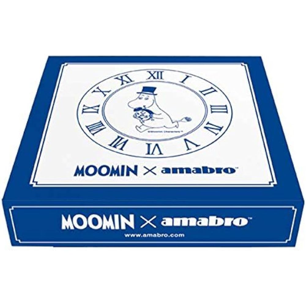 moomin × amabro SOMETSUKE CLOCK TIME GOES ON Amabro SOMETSUKE CLOCK [Blue]