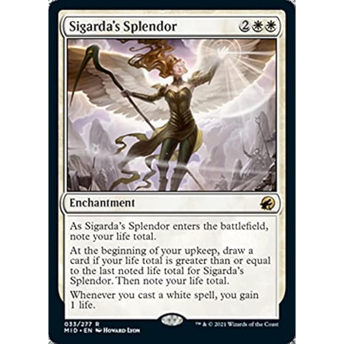 Magic: The Gathering - Sigarda's Brilliance (033) - Innistrad: Midnight Hunt
