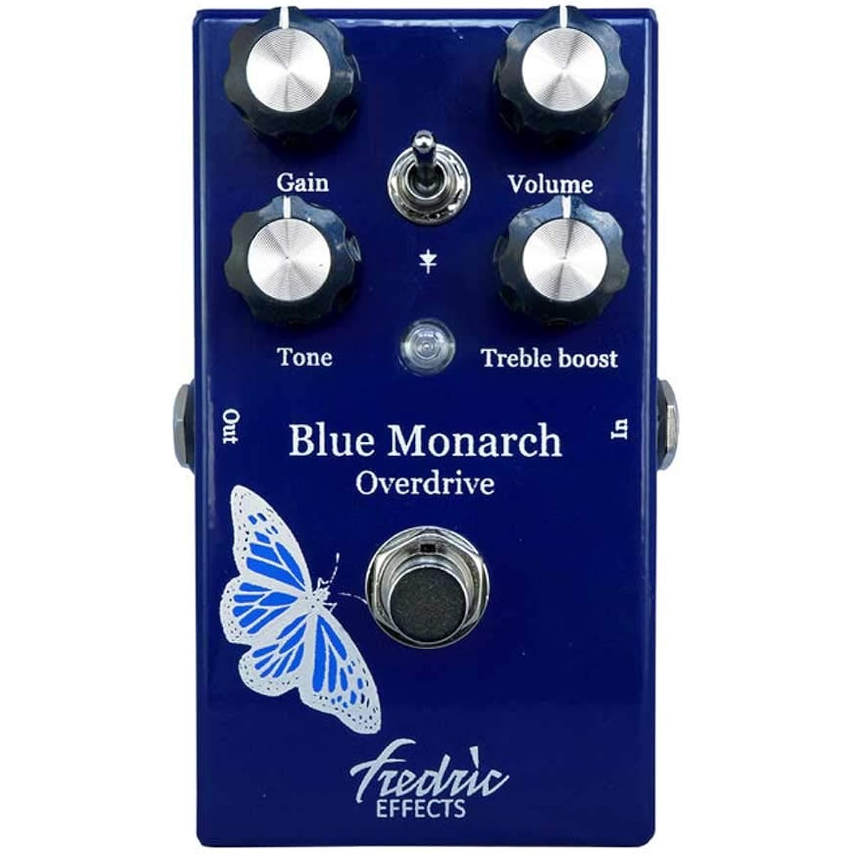 Fredric Effects Blue Monarch Overdrive Guitar Effector