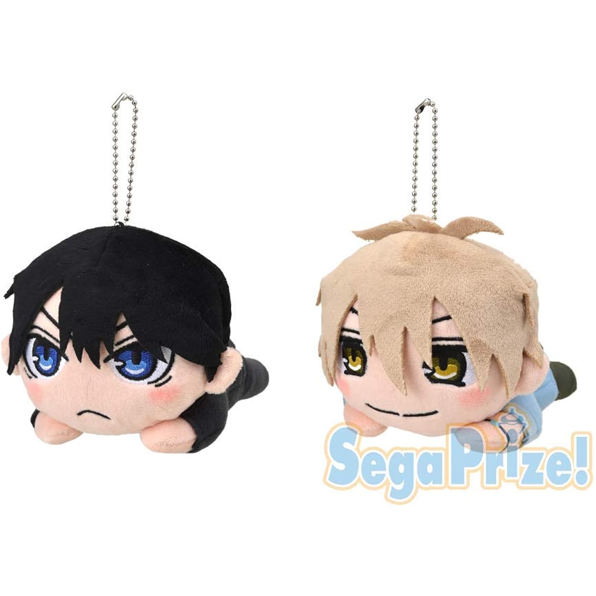 []I am being threatened by a man who wants to be held. Nesoberi stuffed animal set of 2