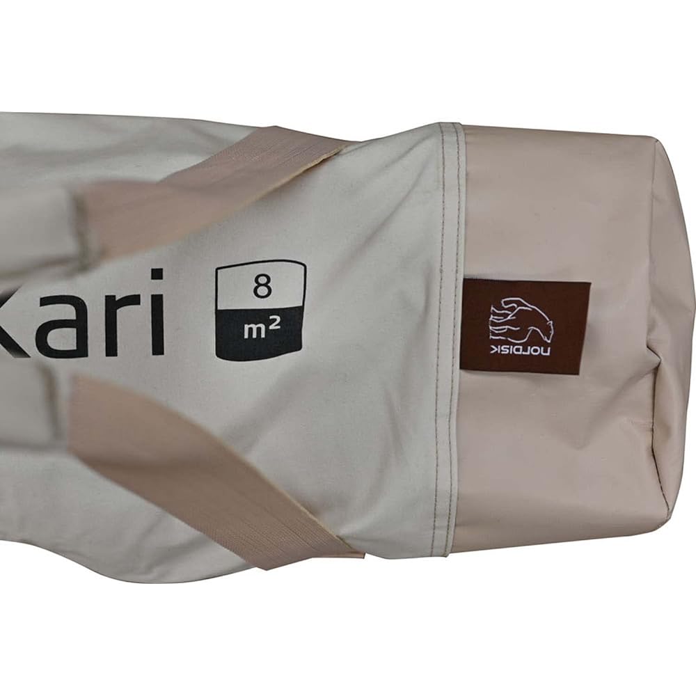 NORDISK Camping Tarp Set Sunshade KARI 8 BASIC COTTON TARP Waterproof Compact 242040