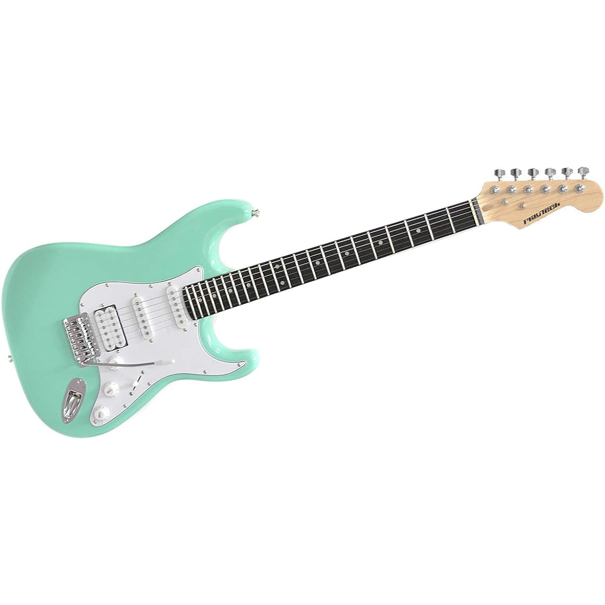 PLAYTECH Electric Guitar ST250SSH Rose Sonic Blue