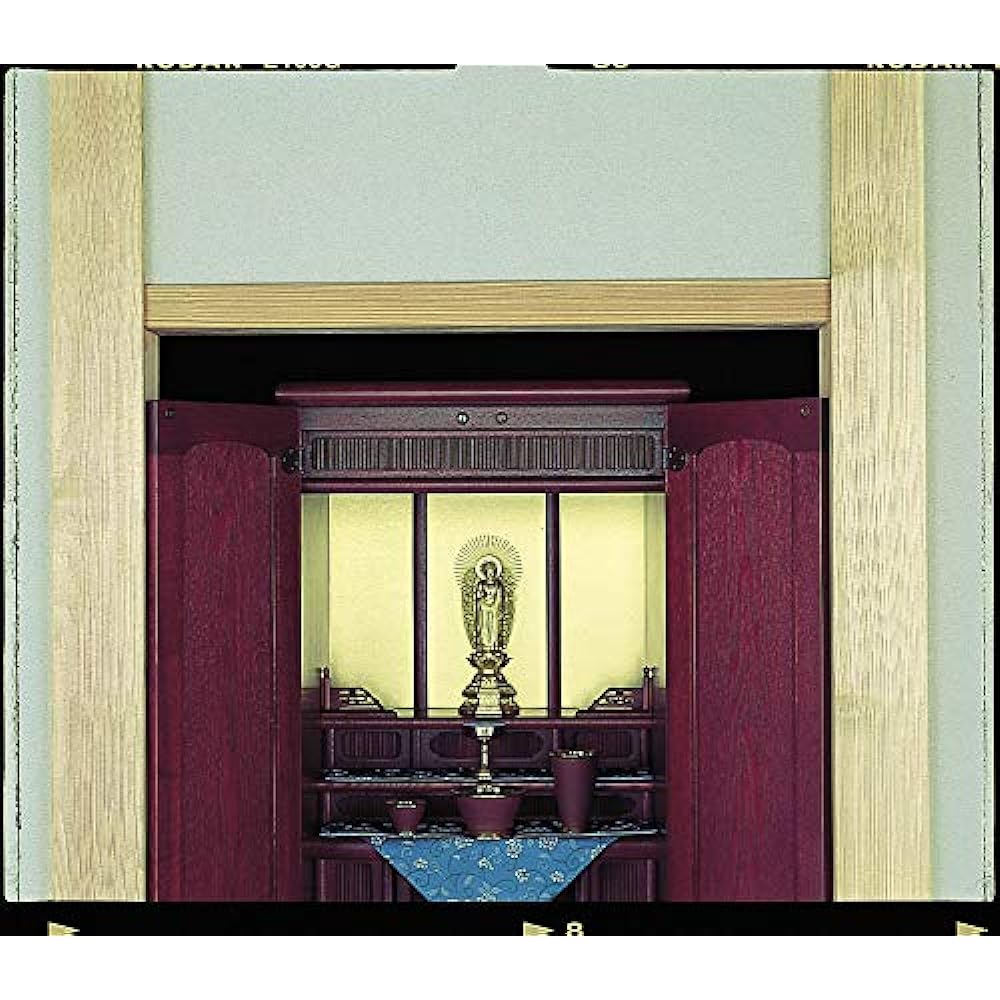 Luxury gold brocade mist for Buddha room Bird of Paradise (large) 0