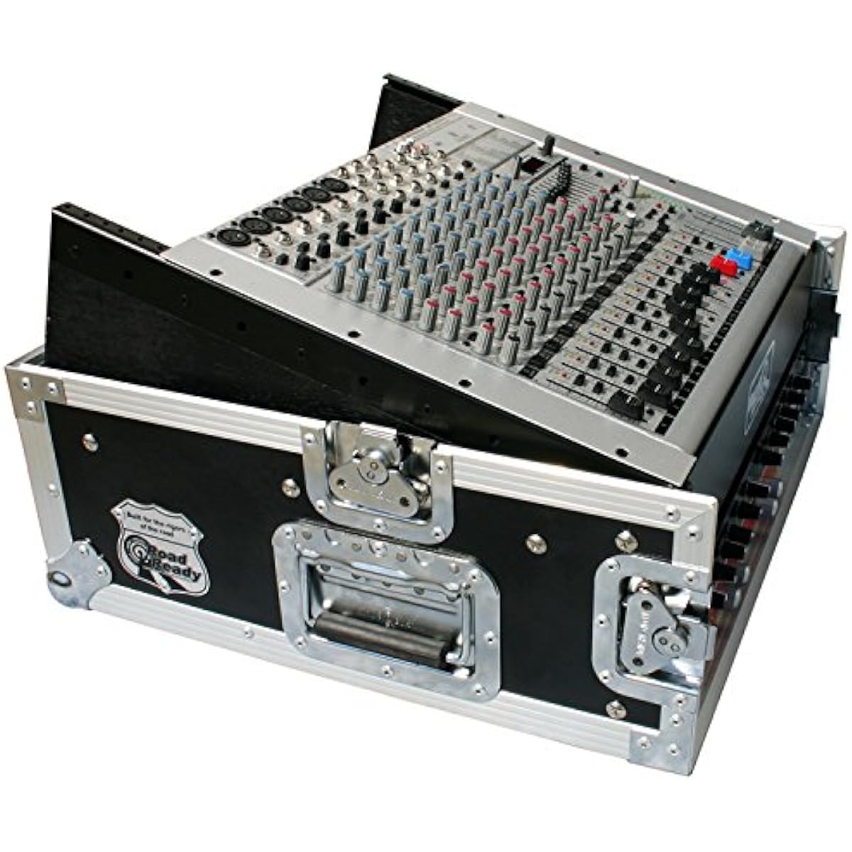 ROADREADY Combo Rack Case with Mixer Mount Rack RR12M2U
