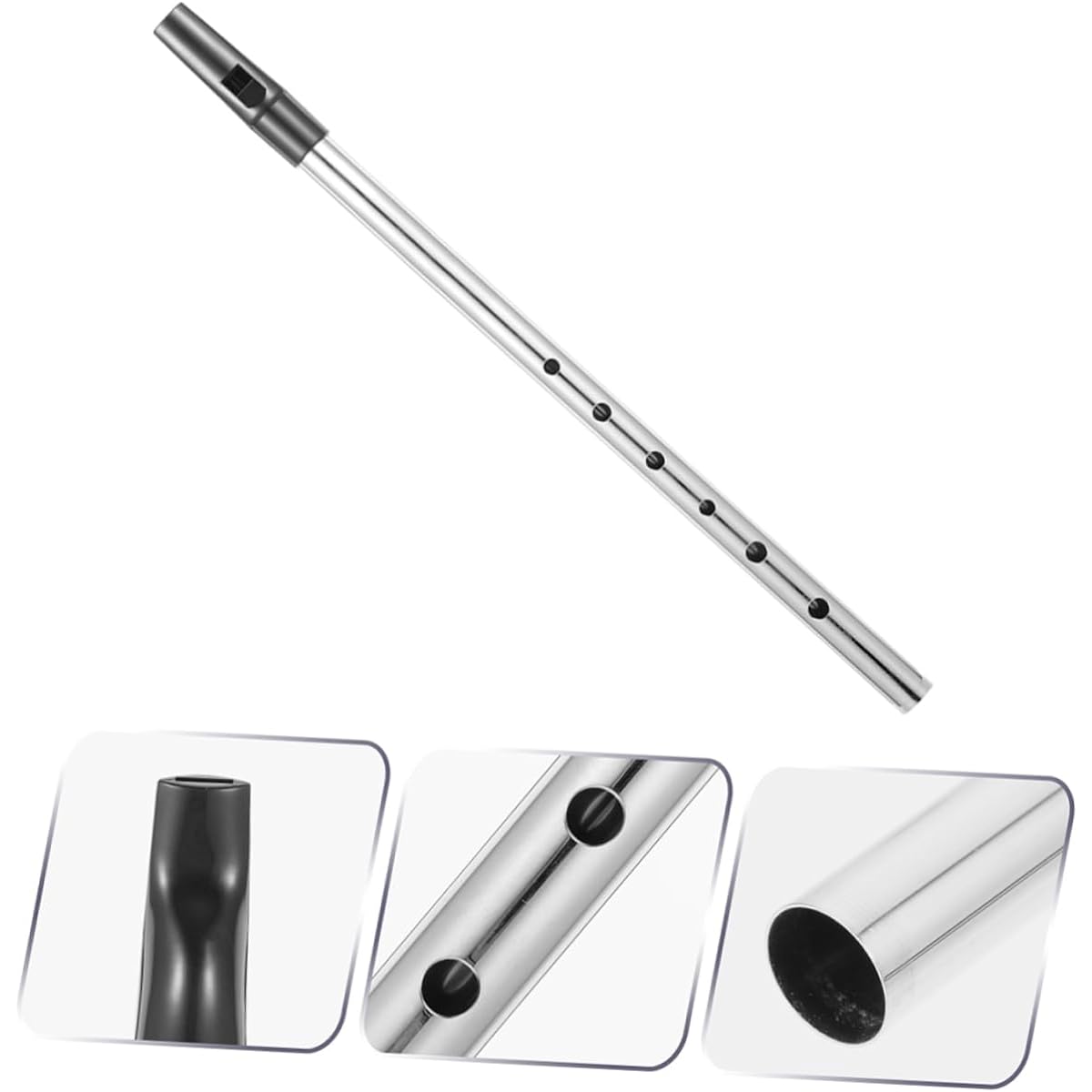 Vaguelly 4pcs Irish whistle musical instruments light music anigift narration gift toneof craft chie record