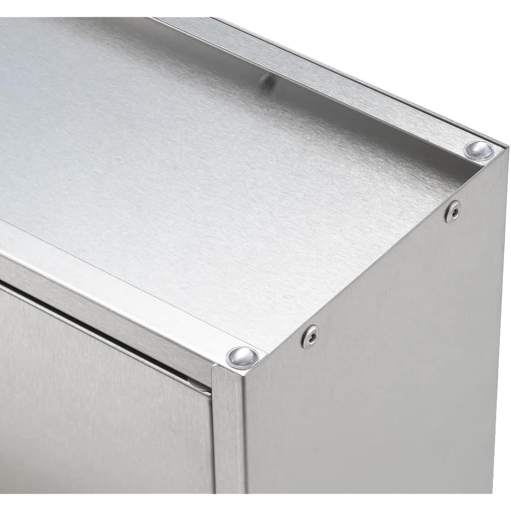 Yoshikawa Spice Rack Stainless Steel Storage Seasoning Rack Made in Japan Kitchen Depth 12.2 x Width 36 x Height 25.3cm Hi! Series 1306202