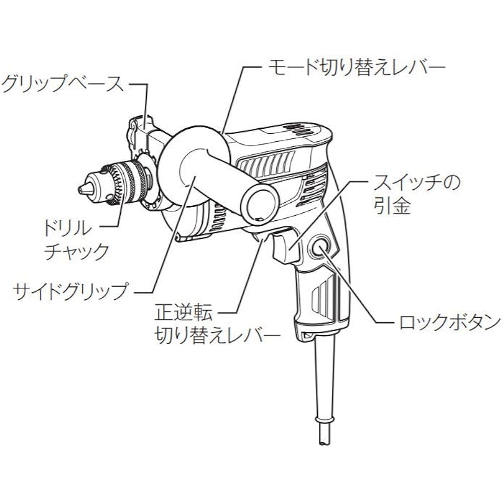 Makita DIY vibration drill M818