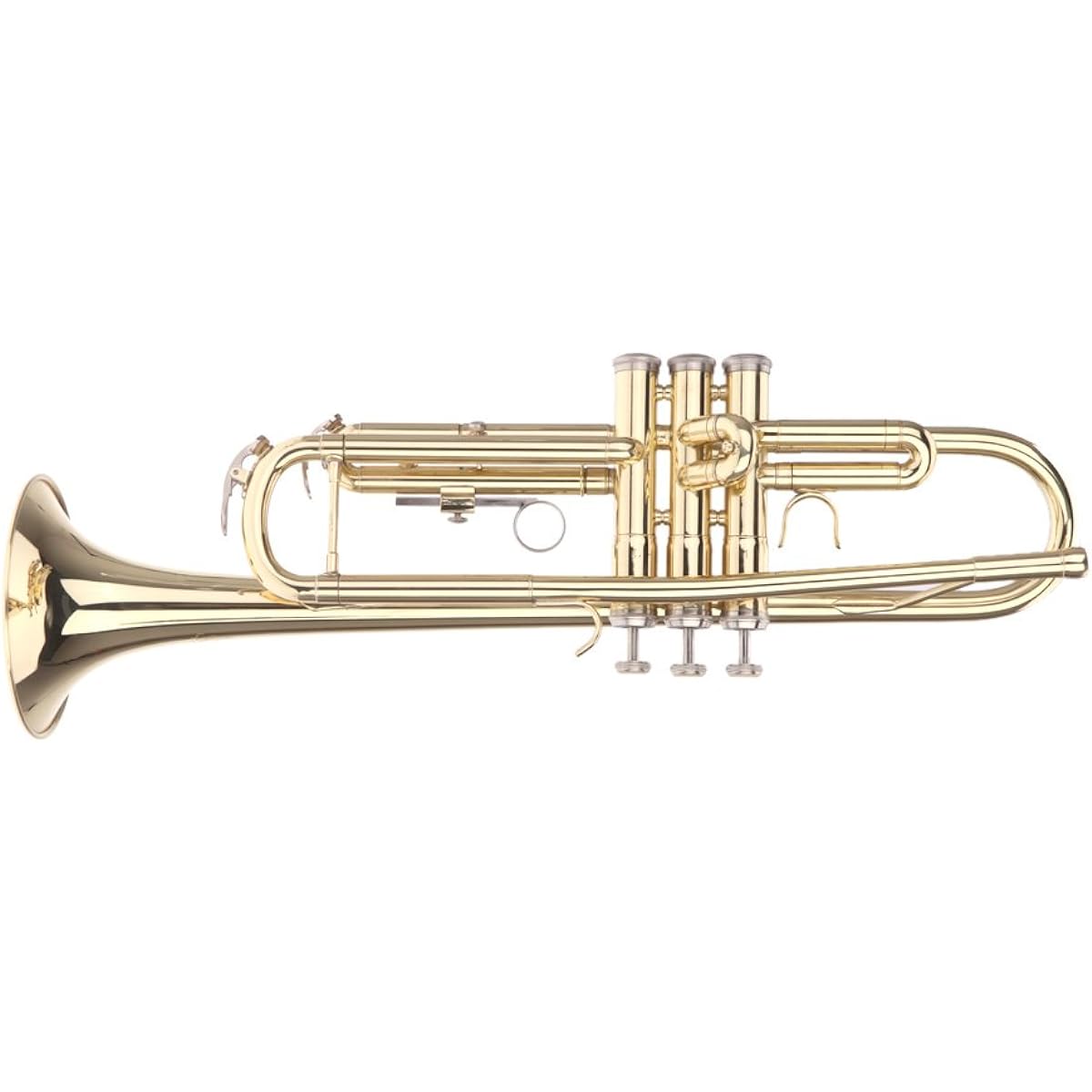 summina Trumpet Bb B flat brass with exquisite mouthpiece glove