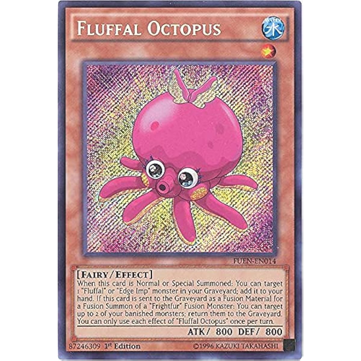 Fluffal Octopus - FUEN-EN014 - Secret Rare - Unlimited Edition