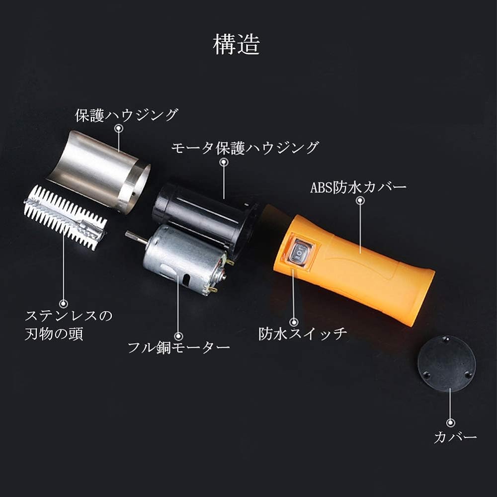 Ausuc Scale Remover, Silver Scales, Scale Remover, Electric Fish Scale Remover, Waterproof, High Speed Removal, Rapid Cleaner, Scale Remover, Cookware, Kitchen Tools, Kitchen Utensils, Fishermen, Commercial, Office