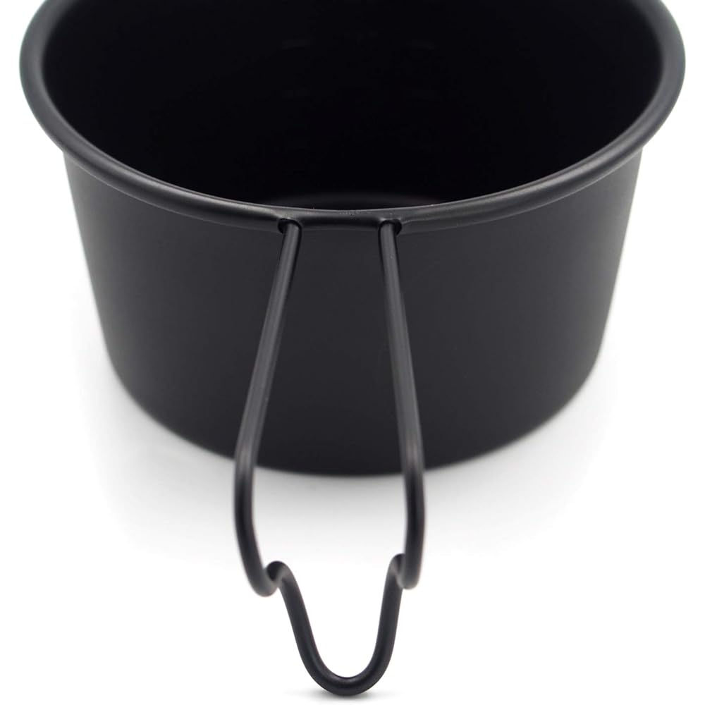 [Made in Tsubame Sanjo] Village Blacksmith 18-8 Stainless Steel Black Deep Shella Cup 300ml